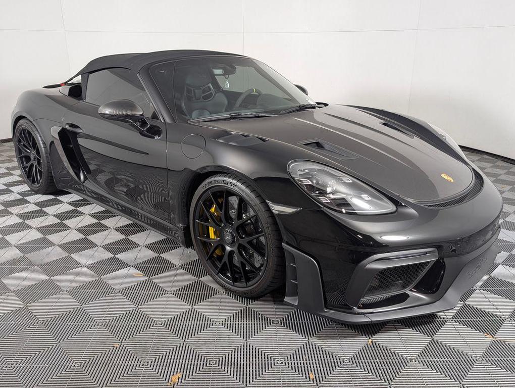 used 2024 Porsche 718 Spyder car, priced at $217,274