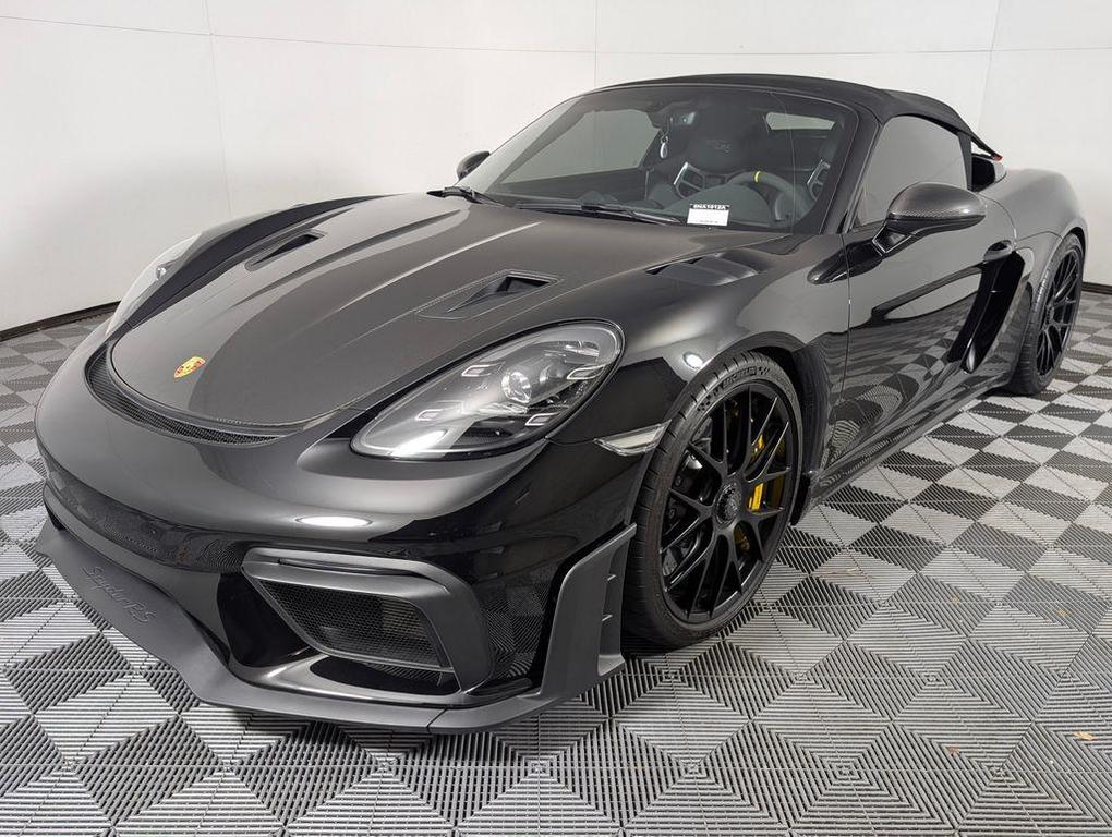 used 2024 Porsche 718 Spyder car, priced at $217,274