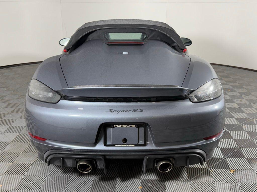 used 2024 Porsche 718 Spyder car, priced at $222,116