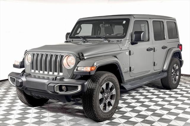 used 2020 Jeep Wrangler Unlimited car, priced at $29,577