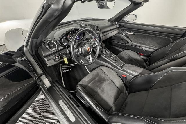 used 2021 Porsche 718 Spyder car, priced at $118,104