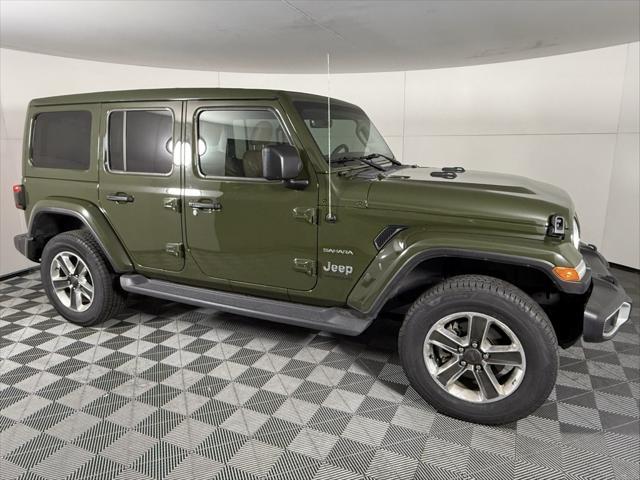 used 2021 Jeep Wrangler Unlimited car, priced at $31,875