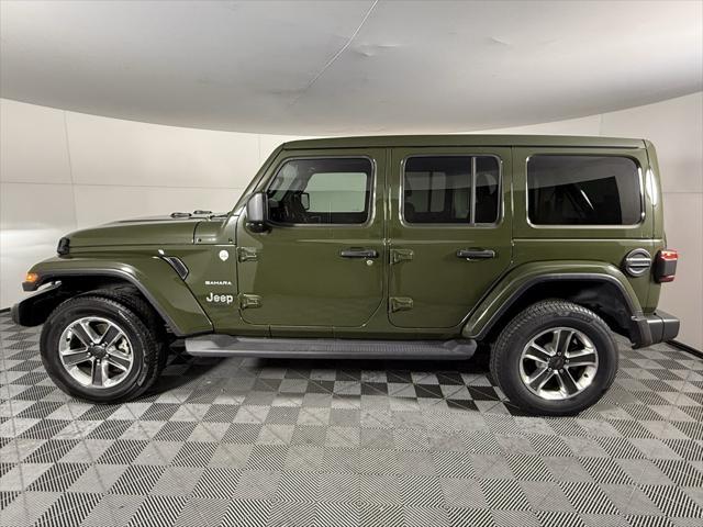 used 2021 Jeep Wrangler Unlimited car, priced at $31,875