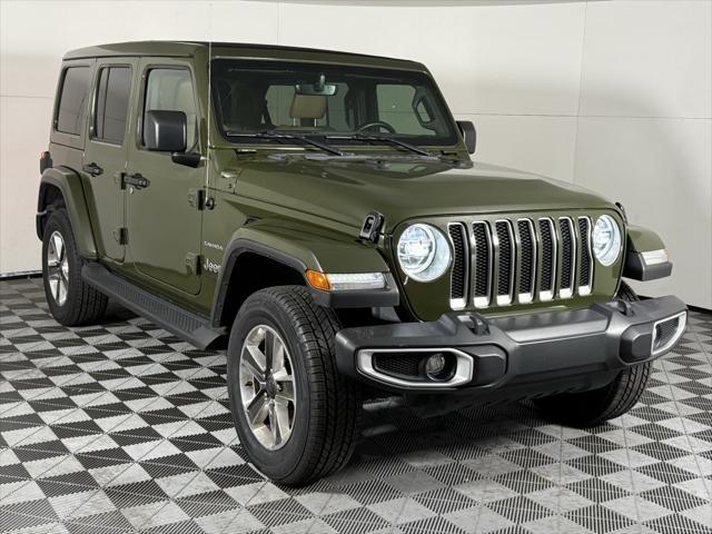 used 2021 Jeep Wrangler Unlimited car, priced at $31,875