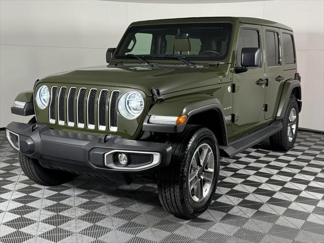 used 2021 Jeep Wrangler Unlimited car, priced at $31,875