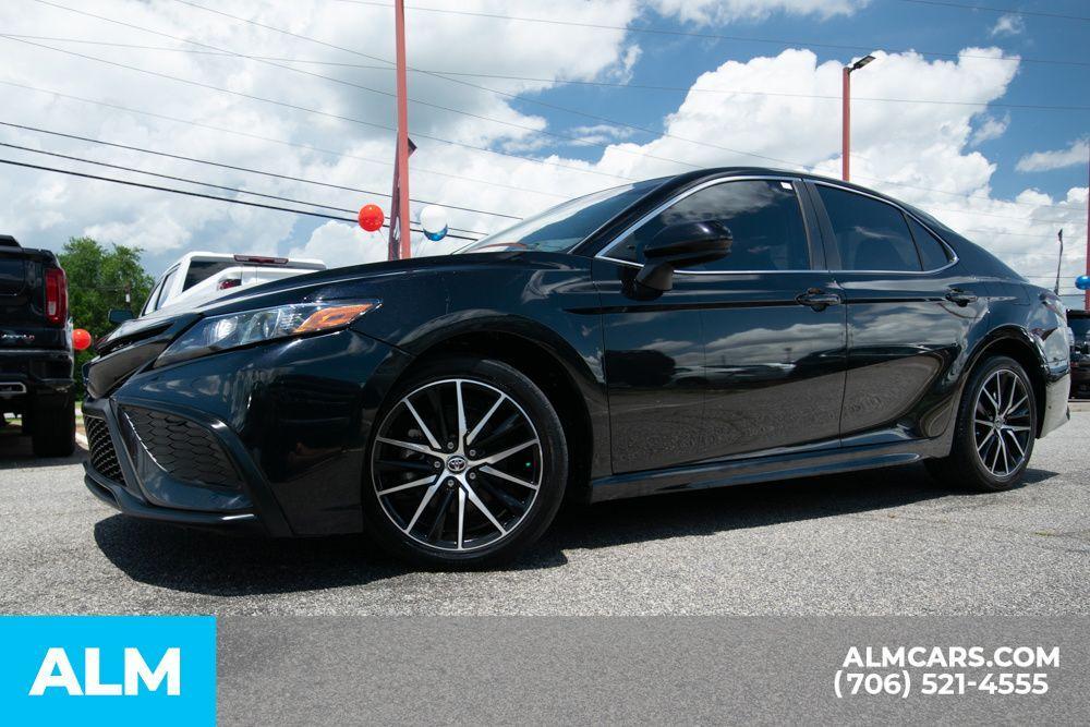used 2021 Toyota Camry car, priced at $16,420