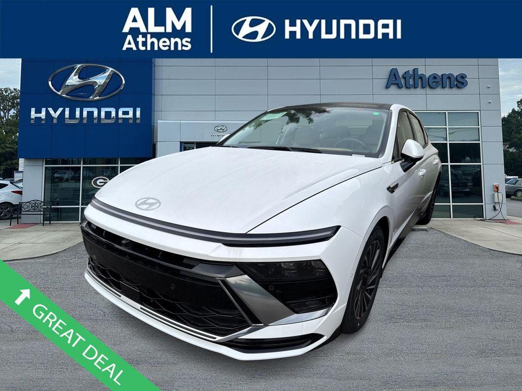 new 2025 Hyundai Sonata Hybrid car, priced at $34,496