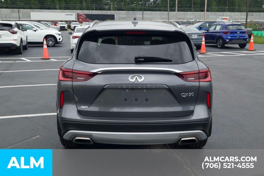 used 2022 INFINITI QX50 car, priced at $21,460