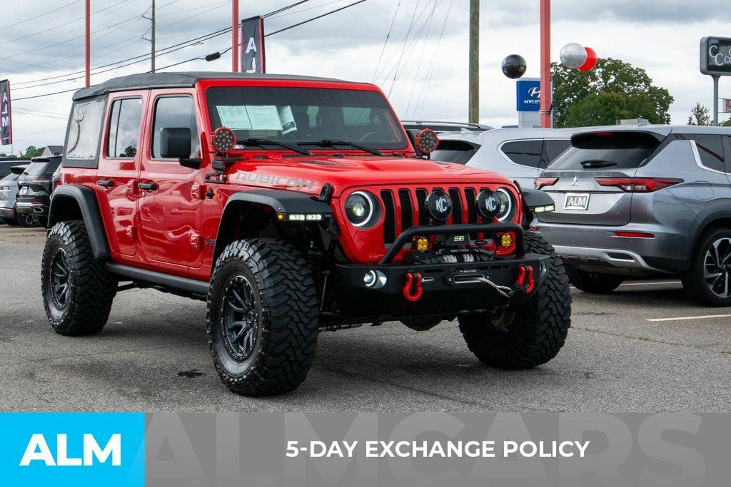 used 2022 Jeep Wrangler Unlimited car, priced at $34,920