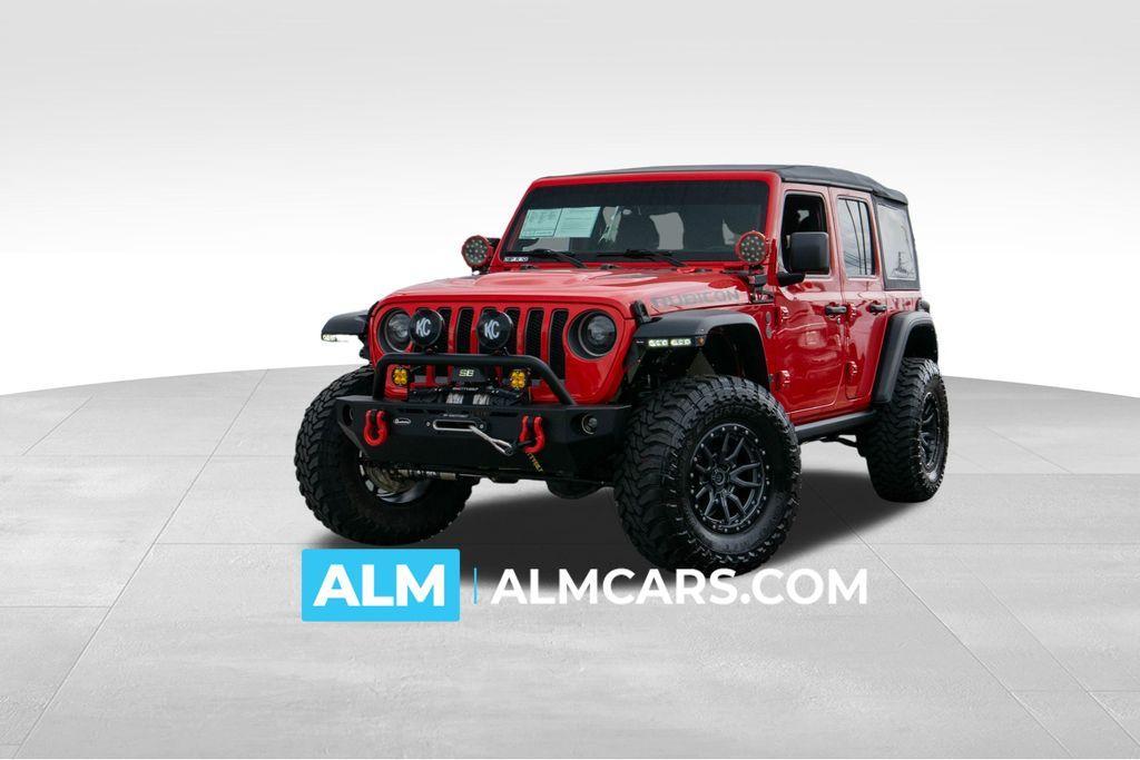 used 2022 Jeep Wrangler Unlimited car, priced at $34,920