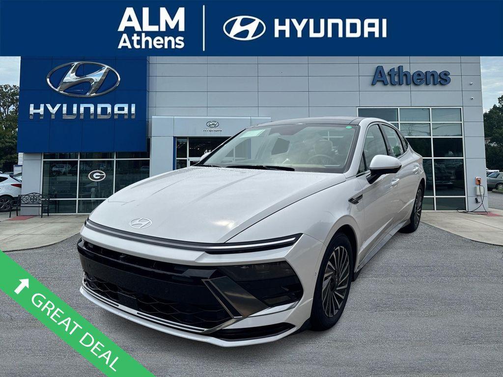 new 2025 Hyundai Sonata Hybrid car, priced at $34,996