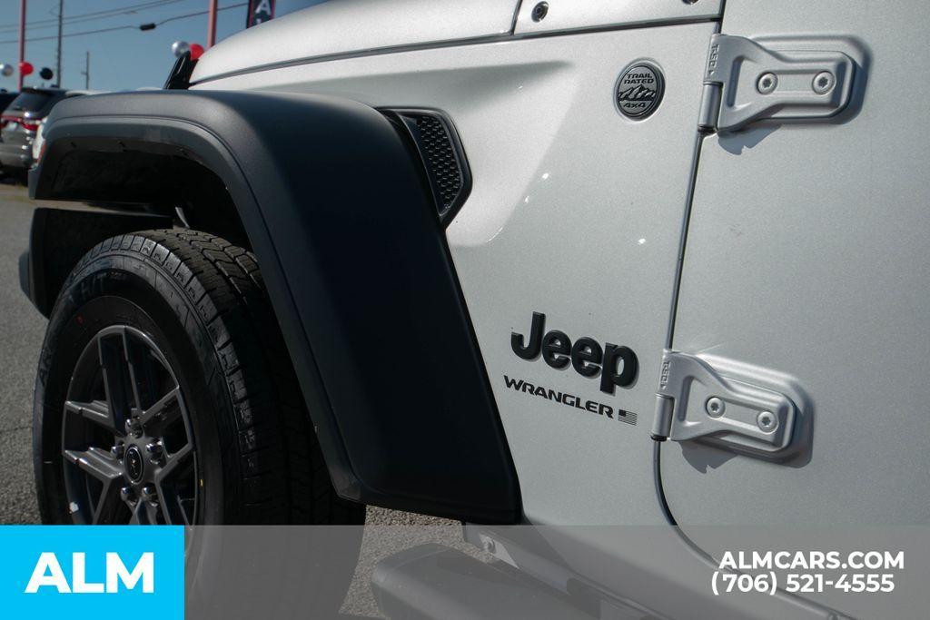 used 2024 Jeep Wrangler car, priced at $32,420