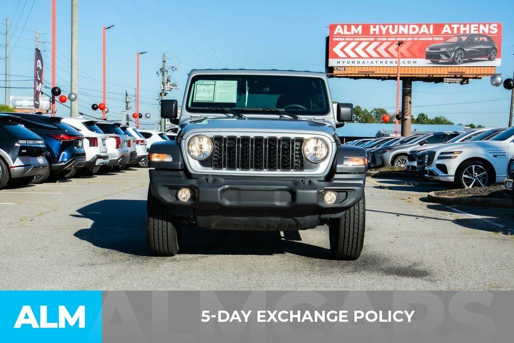 used 2024 Jeep Wrangler car, priced at $32,420