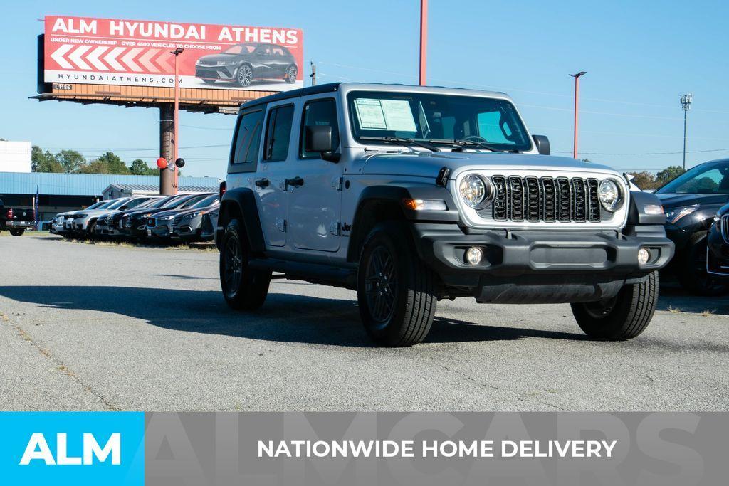 used 2024 Jeep Wrangler car, priced at $32,420