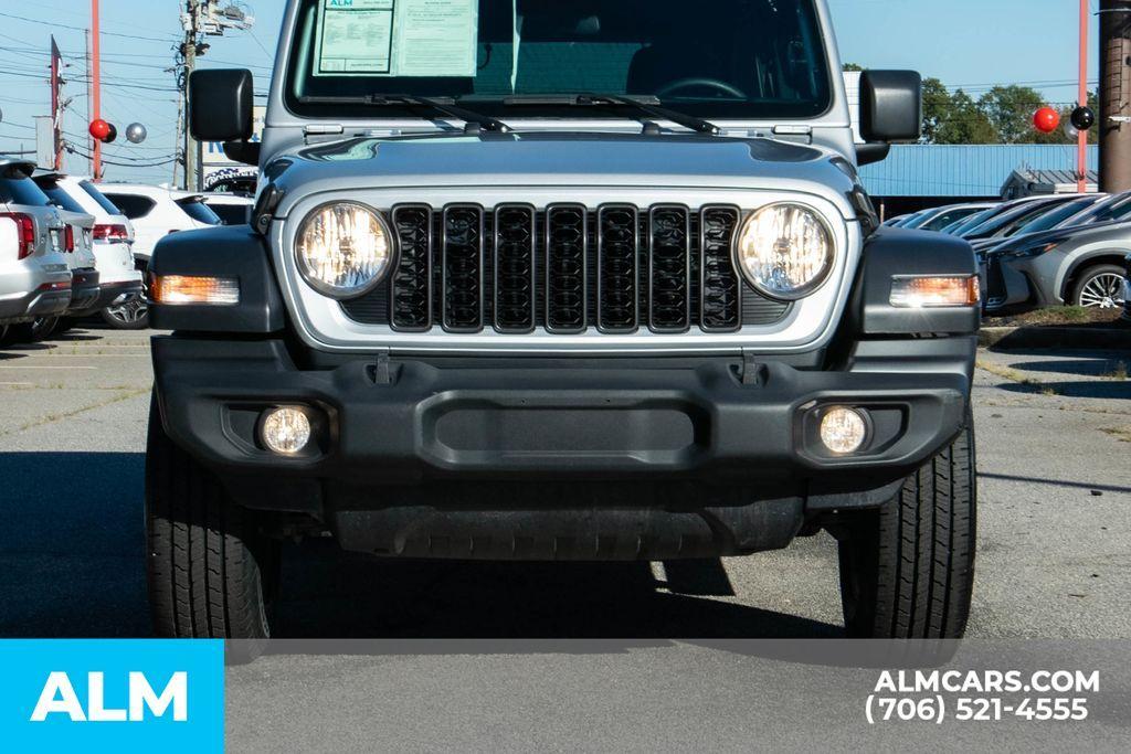 used 2024 Jeep Wrangler car, priced at $32,420
