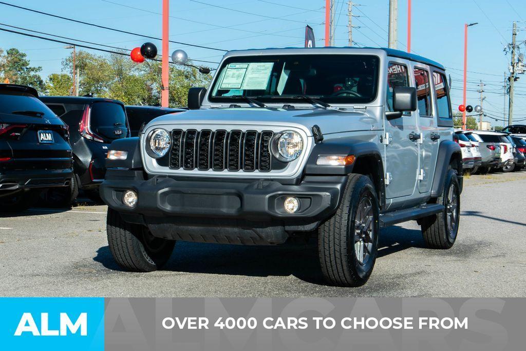 used 2024 Jeep Wrangler car, priced at $32,420