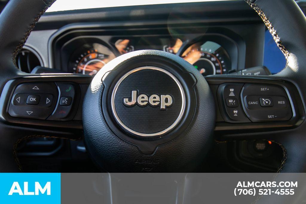 used 2024 Jeep Wrangler car, priced at $32,420