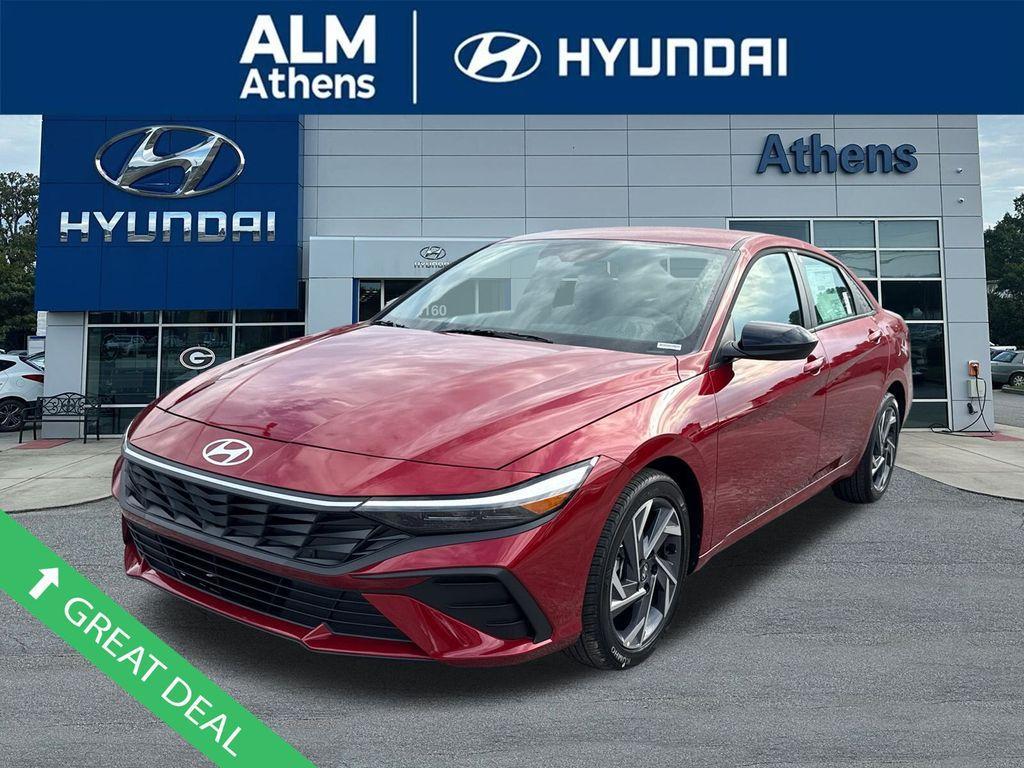 new 2025 Hyundai Elantra car, priced at $22,996