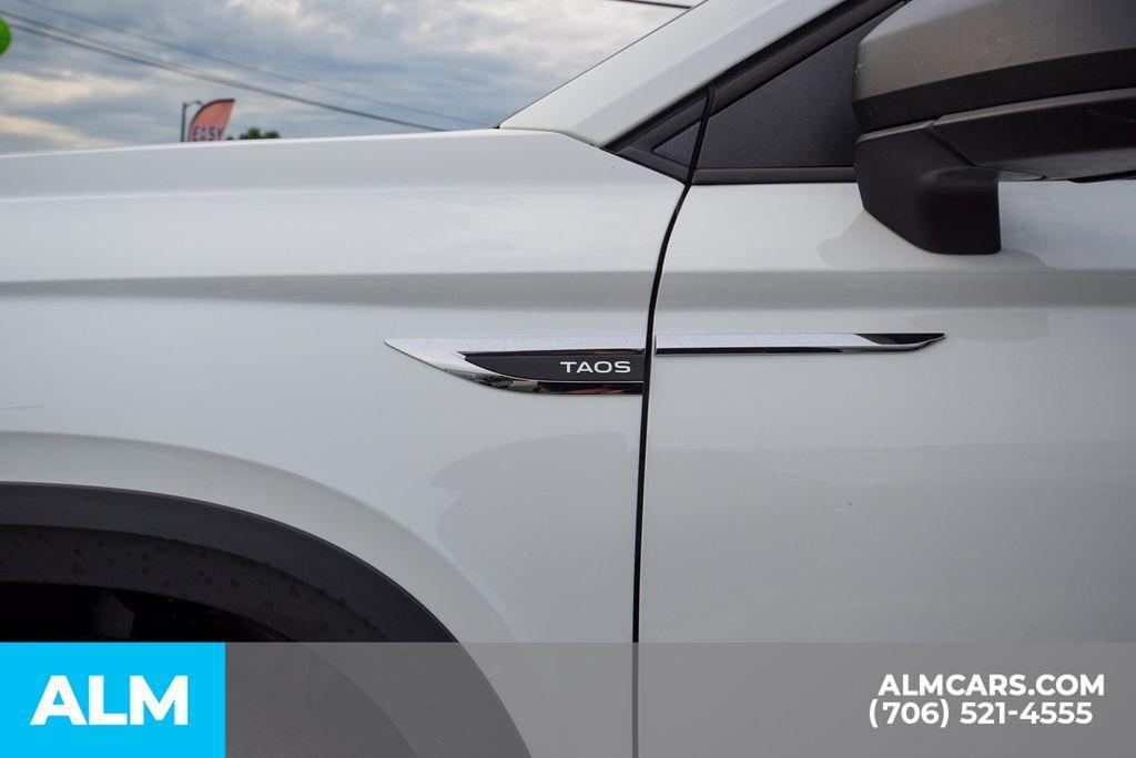used 2024 Volkswagen Taos car, priced at $19,420