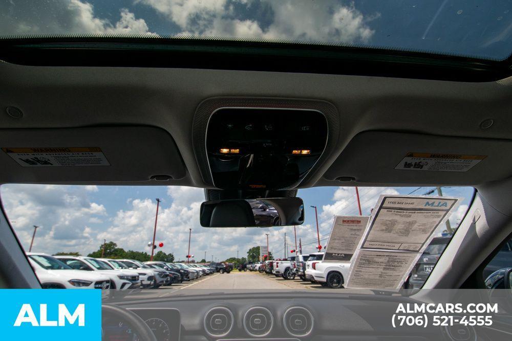 used 2025 Mercedes-Benz C-Class car, priced at $38,420
