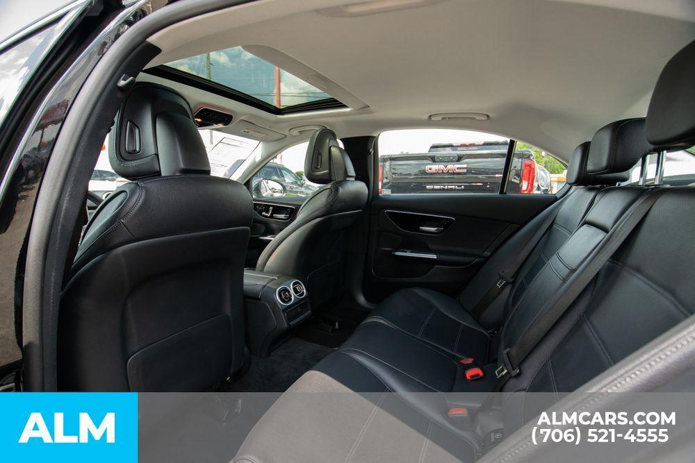 used 2025 Mercedes-Benz C-Class car, priced at $38,420