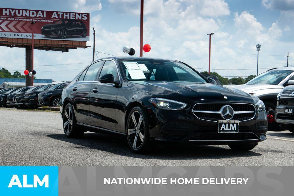 used 2025 Mercedes-Benz C-Class car, priced at $38,420