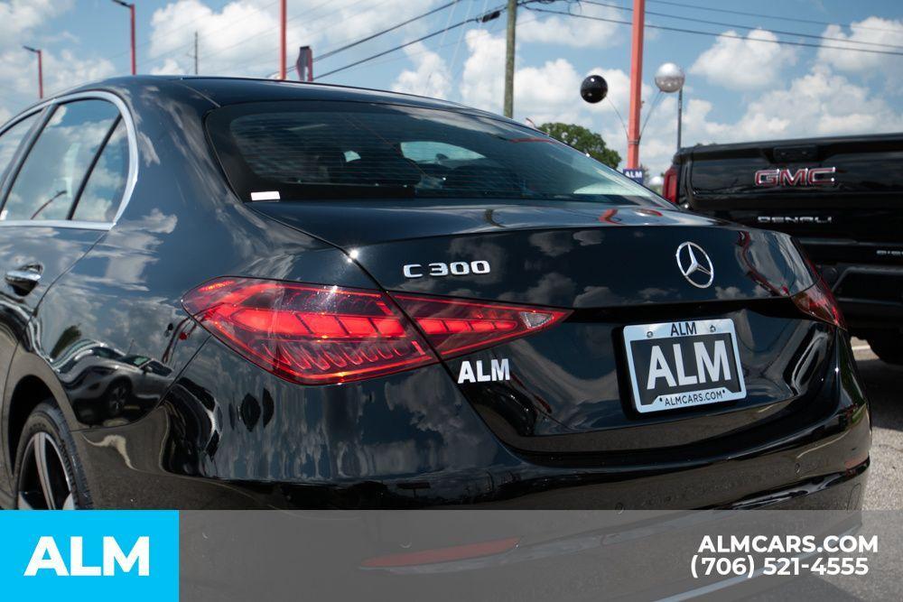 used 2025 Mercedes-Benz C-Class car, priced at $38,420