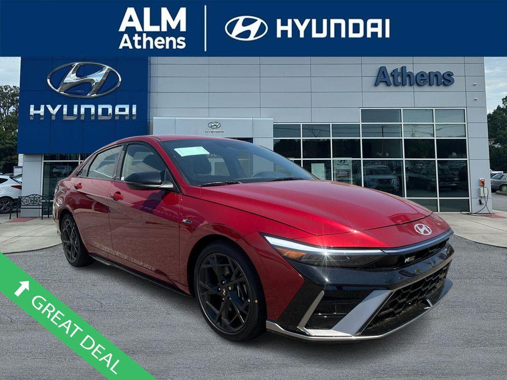 new 2025 Hyundai Elantra car, priced at $27,495