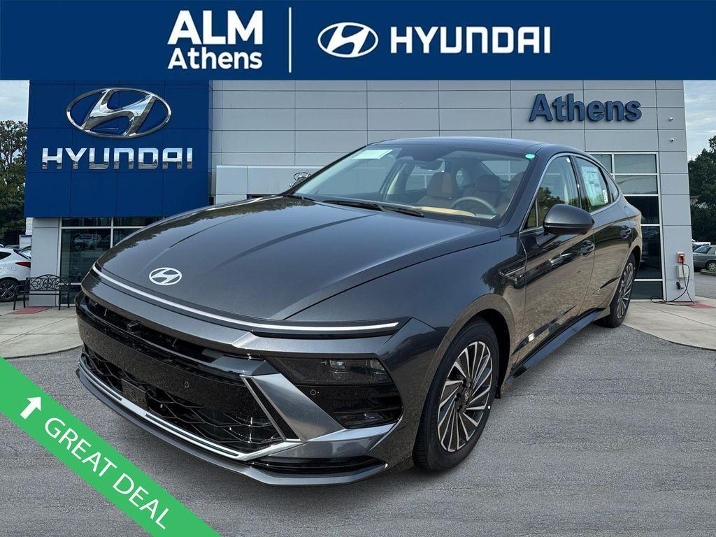 new 2025 Hyundai Sonata Hybrid car, priced at $35,496