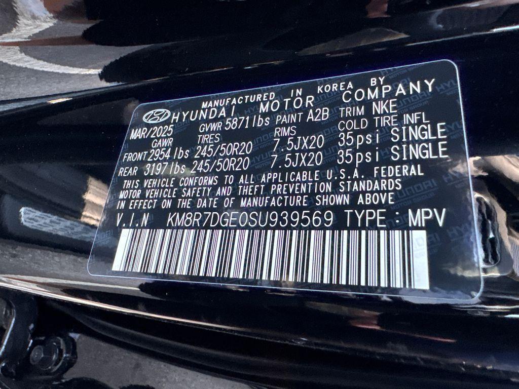 new 2025 Hyundai Palisade car, priced at $53,318