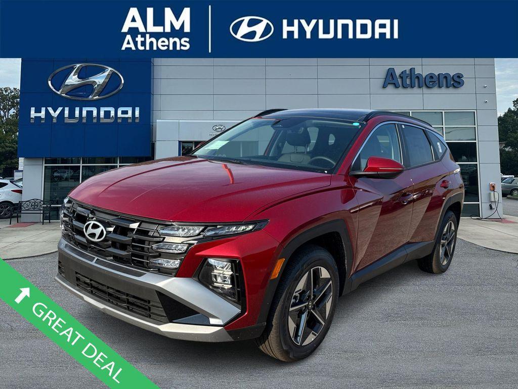 new 2025 Hyundai TUCSON Hybrid car, priced at $33,996