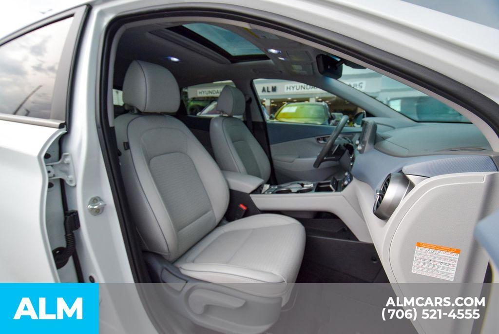 used 2021 Hyundai Kona EV car, priced at $16,420