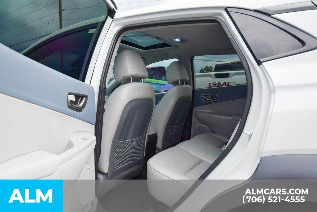 used 2021 Hyundai Kona EV car, priced at $16,420