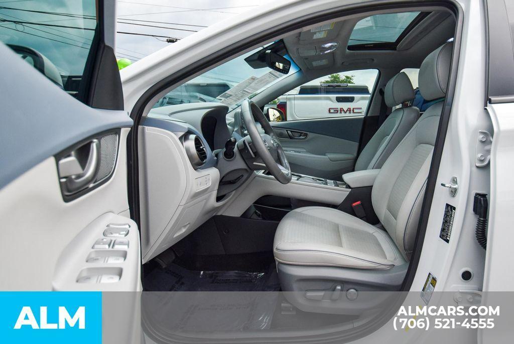 used 2021 Hyundai Kona EV car, priced at $16,420