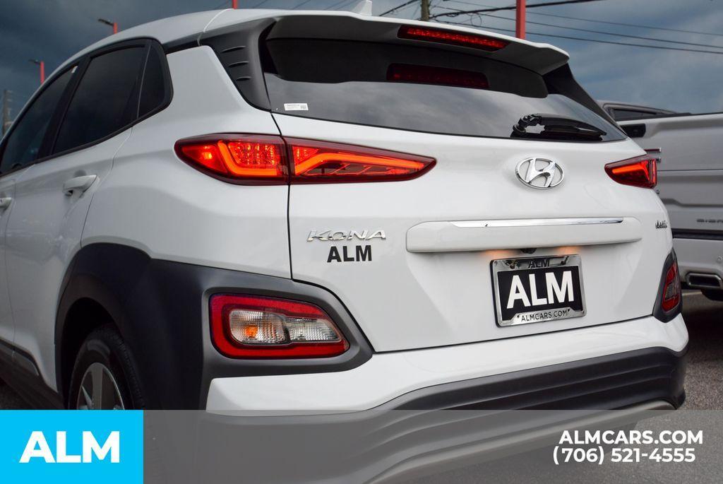 used 2021 Hyundai Kona EV car, priced at $16,420
