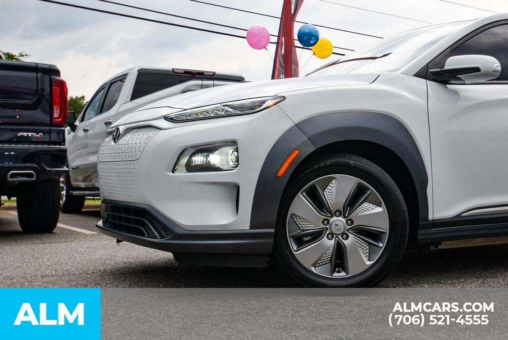 used 2021 Hyundai Kona EV car, priced at $16,420