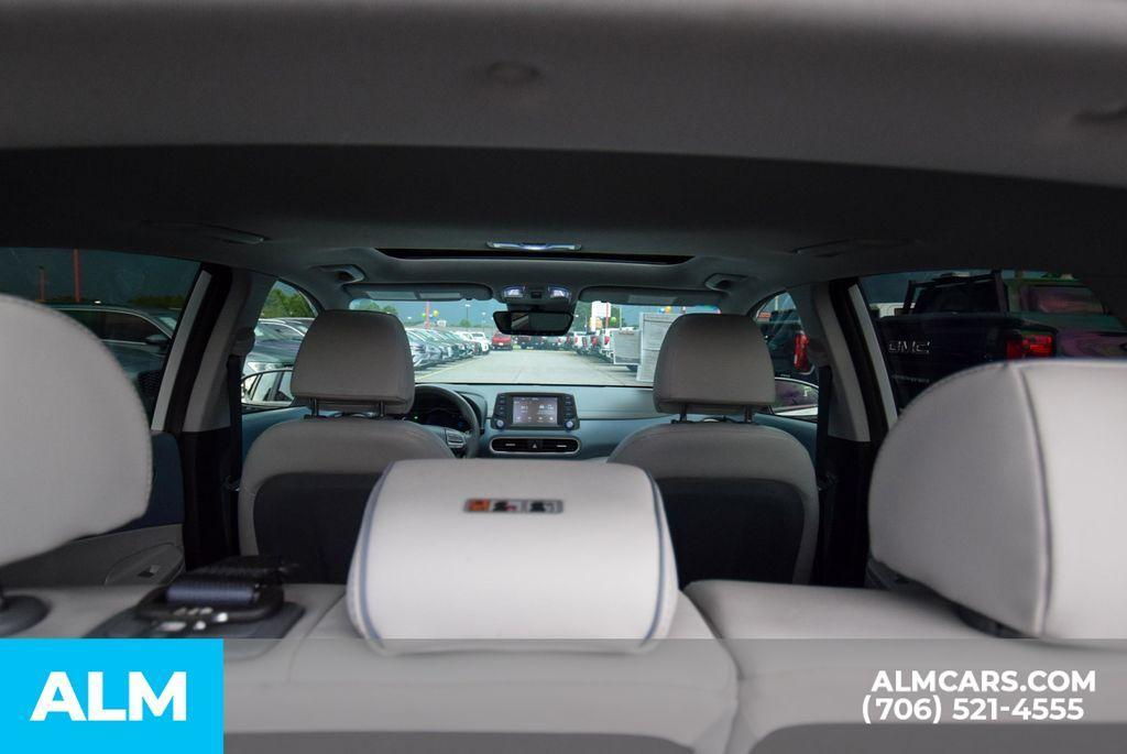 used 2021 Hyundai Kona EV car, priced at $16,420
