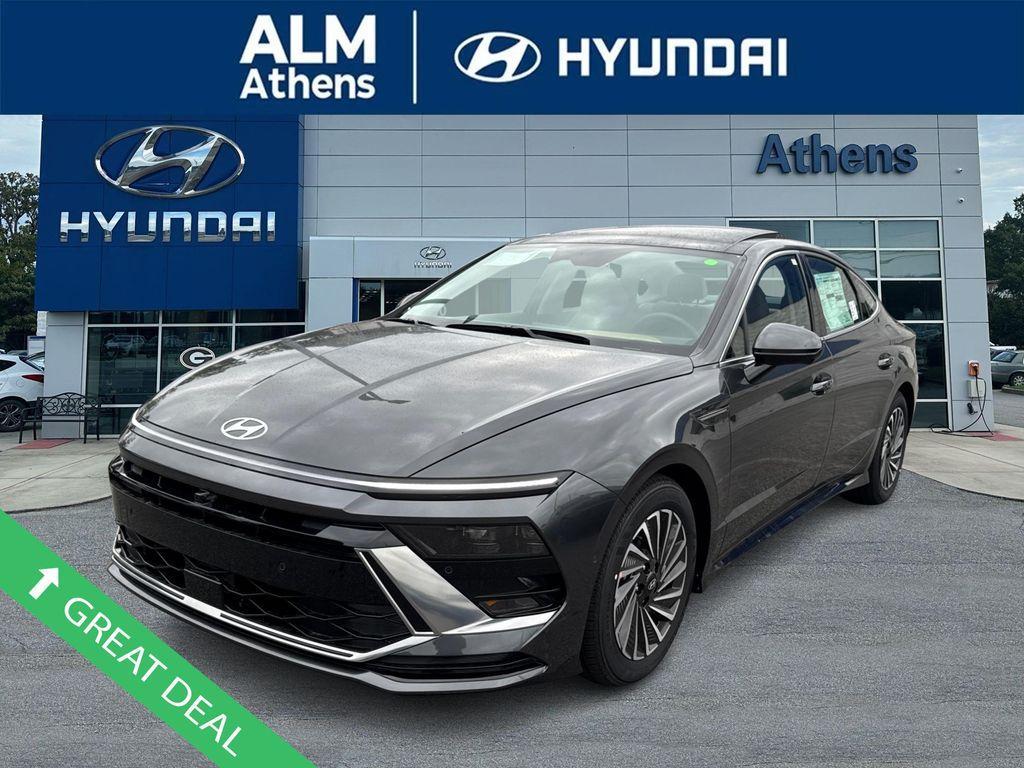new 2025 Hyundai Sonata Hybrid car, priced at $34,496