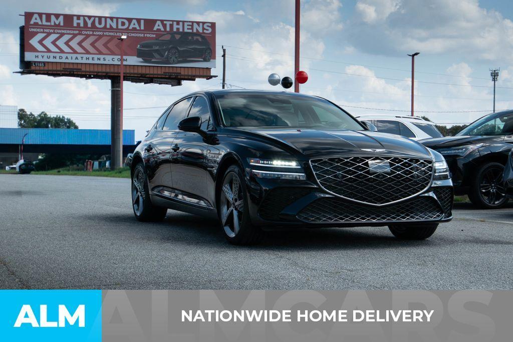 used 2025 Genesis G80 car, priced at $54,960