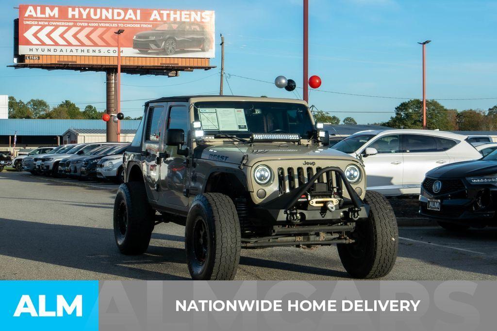 used 2017 Jeep Wrangler Unlimited car, priced at $15,920