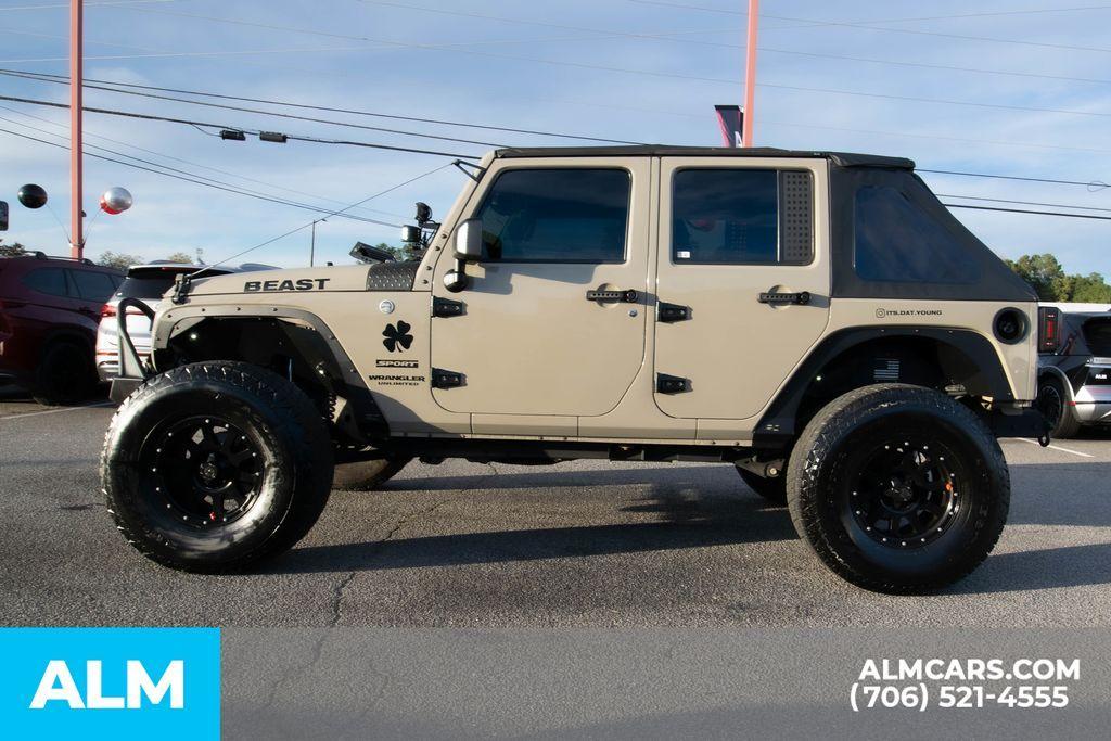 used 2017 Jeep Wrangler Unlimited car, priced at $15,920