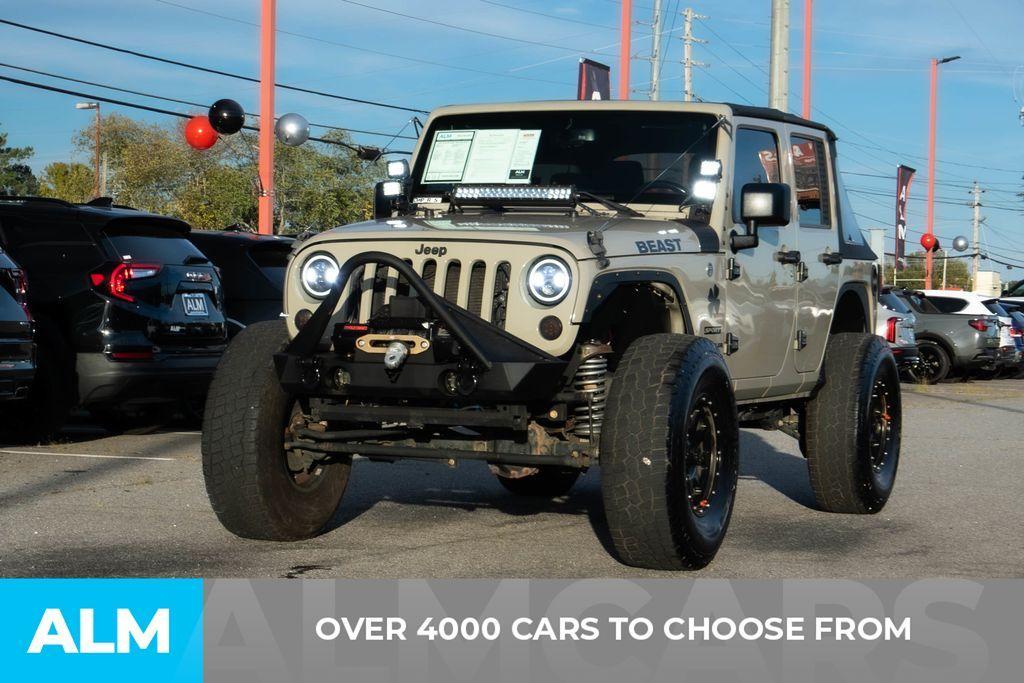used 2017 Jeep Wrangler Unlimited car, priced at $15,920