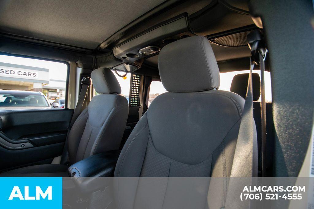 used 2017 Jeep Wrangler Unlimited car, priced at $15,920