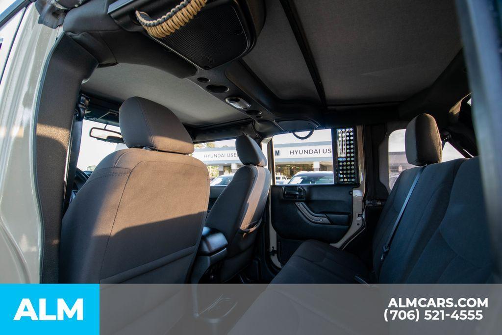 used 2017 Jeep Wrangler Unlimited car, priced at $15,920