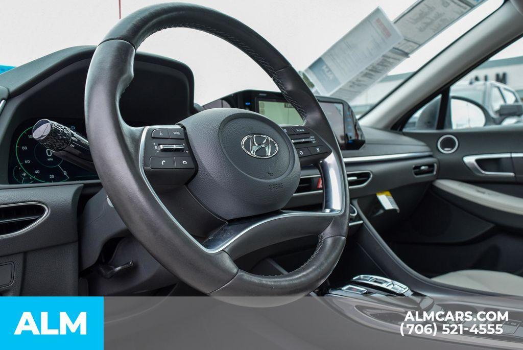used 2023 Hyundai Sonata Hybrid car, priced at $23,960
