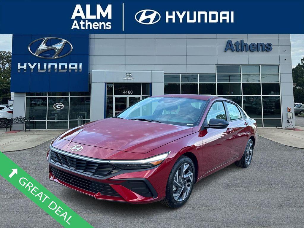 new 2025 Hyundai Elantra car, priced at $23,656
