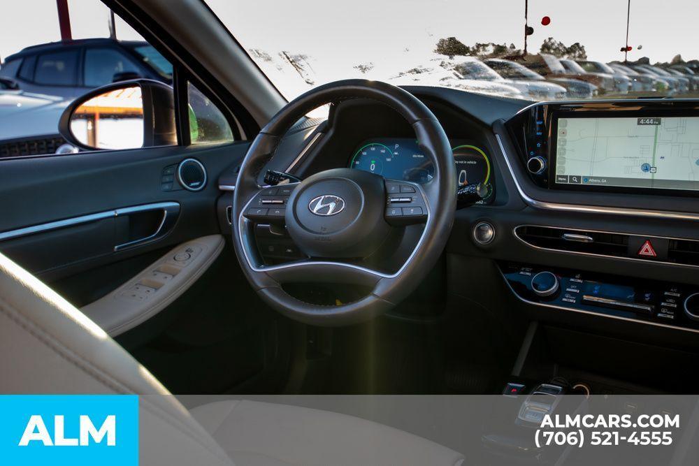 used 2023 Hyundai Sonata Hybrid car, priced at $23,920