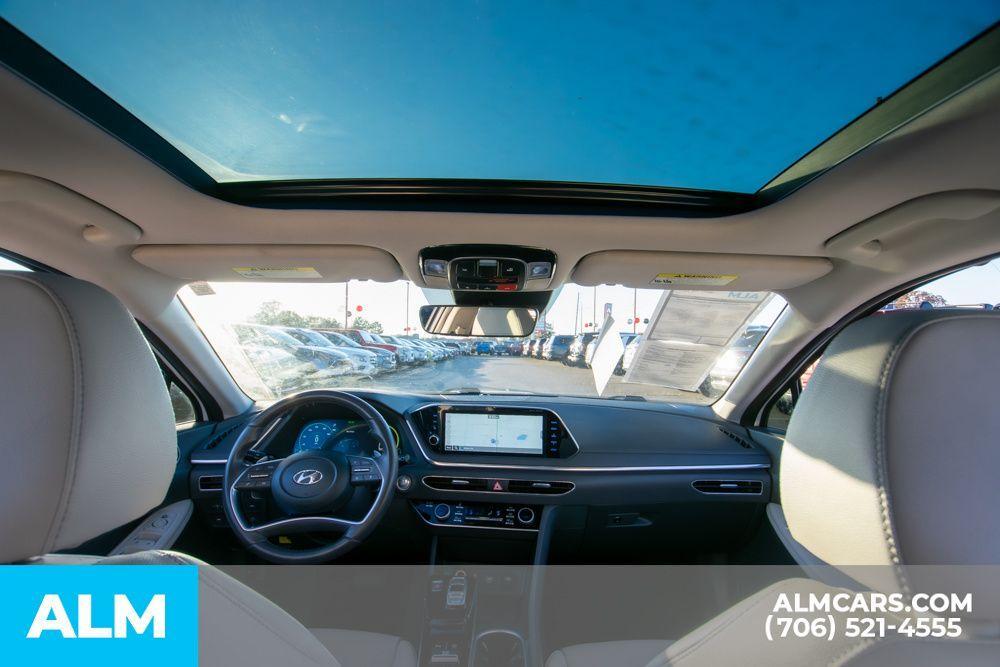 used 2023 Hyundai Sonata Hybrid car, priced at $23,920