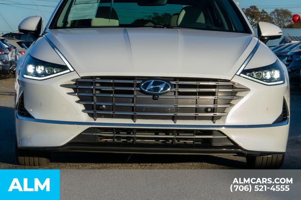 used 2023 Hyundai Sonata Hybrid car, priced at $23,920