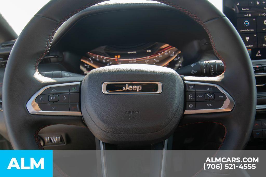 used 2024 Jeep Compass car, priced at $23,420